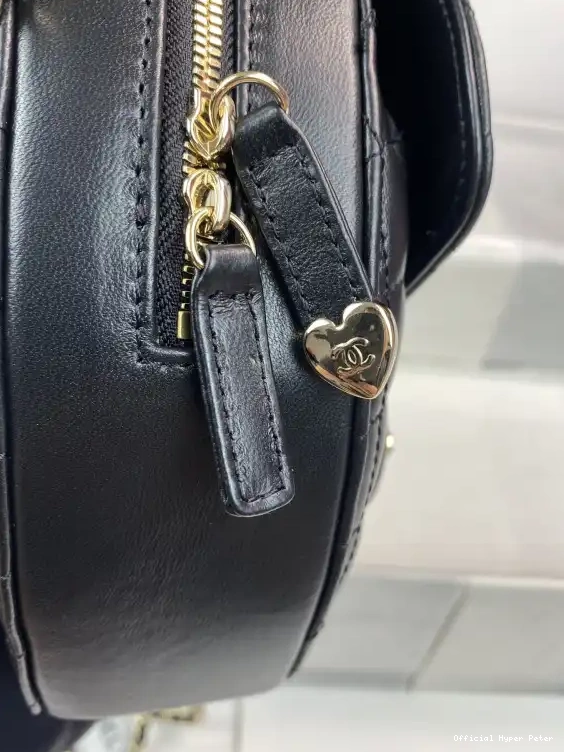 Hyper Peter Bag-18*16.5*6.5CM Heart CHANEL 0630